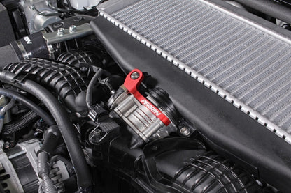 Perrin 2022+ Subaru WRX/19-23 Ascent/Legacy/Outback Top Mount Intercooler Bracket - Red Perrin Performance