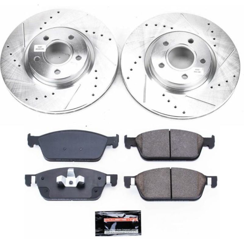 Power Stop 17-18 Ford Escape Front Z23 Evolution Sport Brake Kit PowerStop