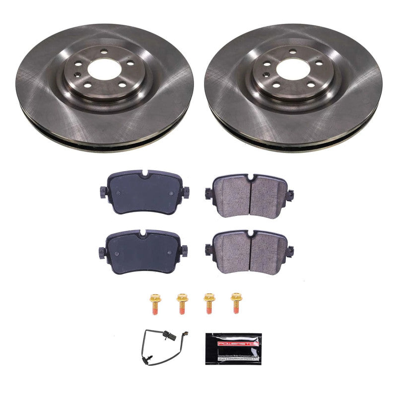 Power Stop 19-20 Audi A8 Quattro Rear Autospecialty Brake Kit PowerStop