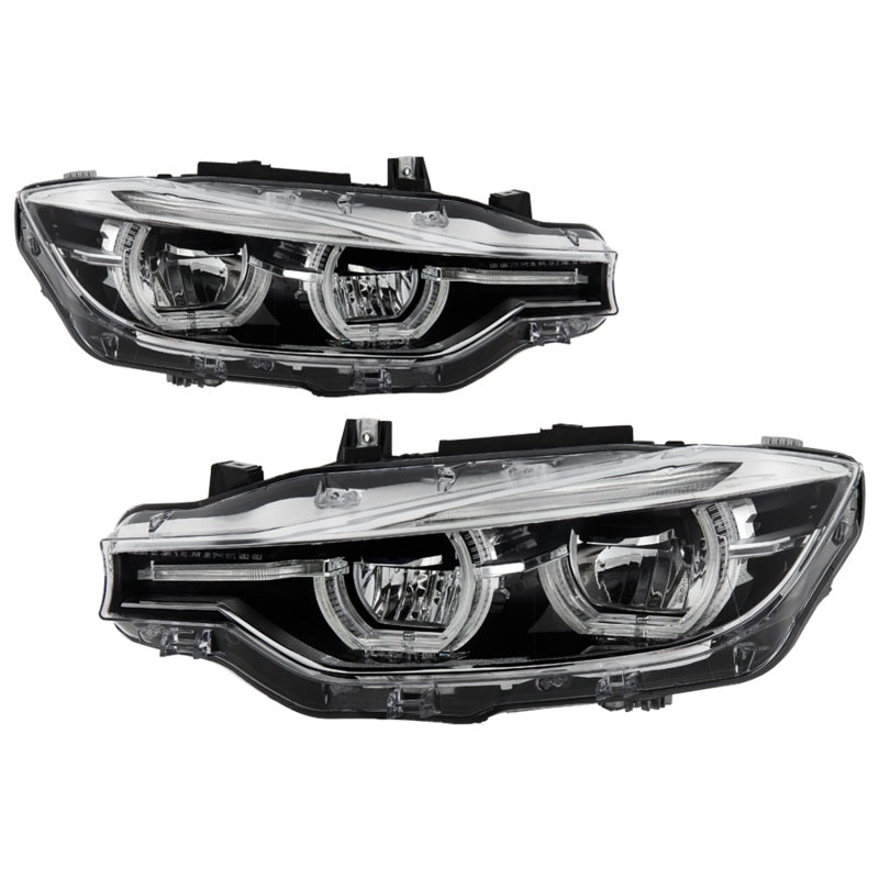 Spyder BMW F30 3 Series 4Dr LED Projector Headlights Chrome PRO-JH-BF3012H-4D-LED-C SPYDER