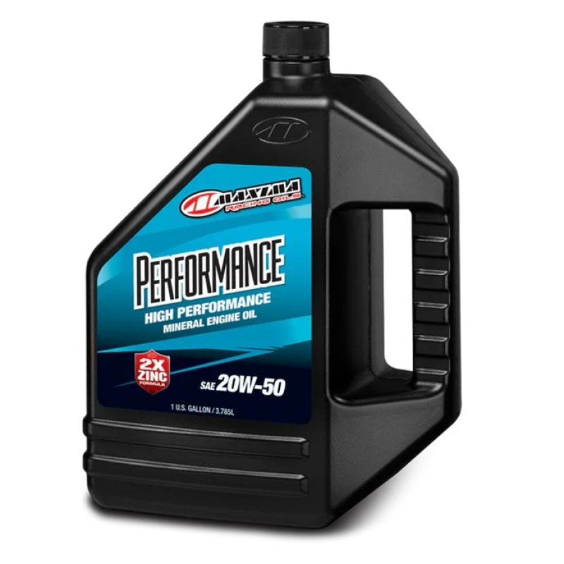 Maxima Performance Auto Performance 20W-50 Mineral Engine Oil- 128oz