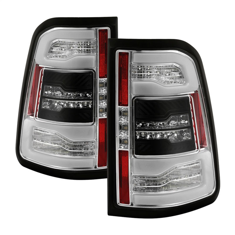 Spyder Dodge Ram 19-20 LED Tail Light Chrome ALT-YD-DR19HAL-SEQ-C SPYDER