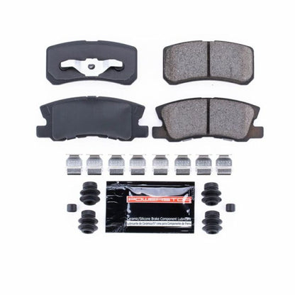Power Stop 11-14 Chrysler 200 Rear Z23 Evolution Sport Brake Pads w/Hardware PowerStop