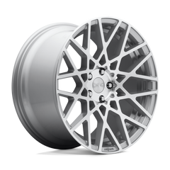 Rotiform R110 BLQ Wheel 19x8.5 5x112 35 Offset - Gloss Silver Machined