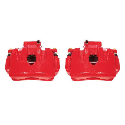 Power Stop 10-16 Hyundai Genesis Coupe Front Red Calipers w/Brackets - Pair PowerStop