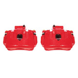 Power Stop 10-16 Hyundai Genesis Coupe Front Red Calipers w/Brackets - Pair