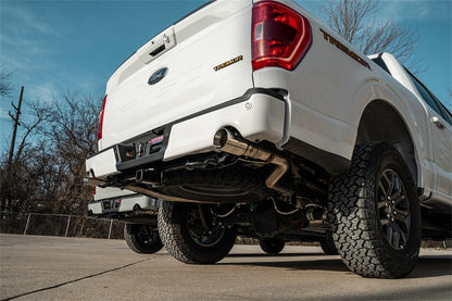 Corsa 2021-2023 Ford F-150 SuperCrew/5.5ft Bed 5.0L V8 Sport Cat-Back Dual Rear Exit-Polished CORSA Performance