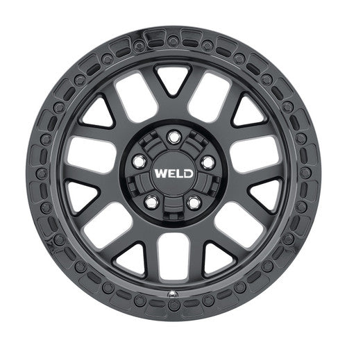 Weld Off-Road W104 20X10 Cinch 8X180 ET-18 BS4.76 Satin Black / Gloss Black 124.3