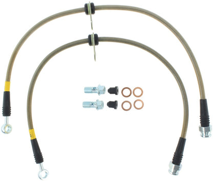 StopTech 96-04 Acura RL Stainless Steel Rear Brake Lines Stoptech
