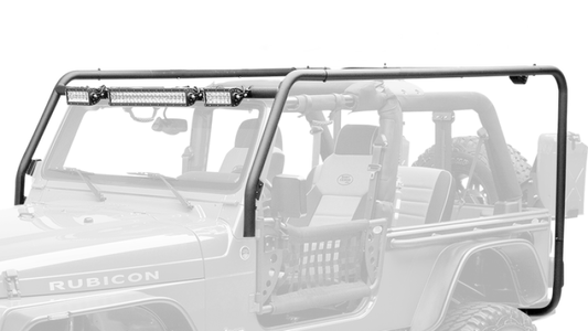 Body Armor 4x4 2007-2018 Jeep Wrangler JK 2 Door Frame Crossbars/Rails Box 2 Of 2