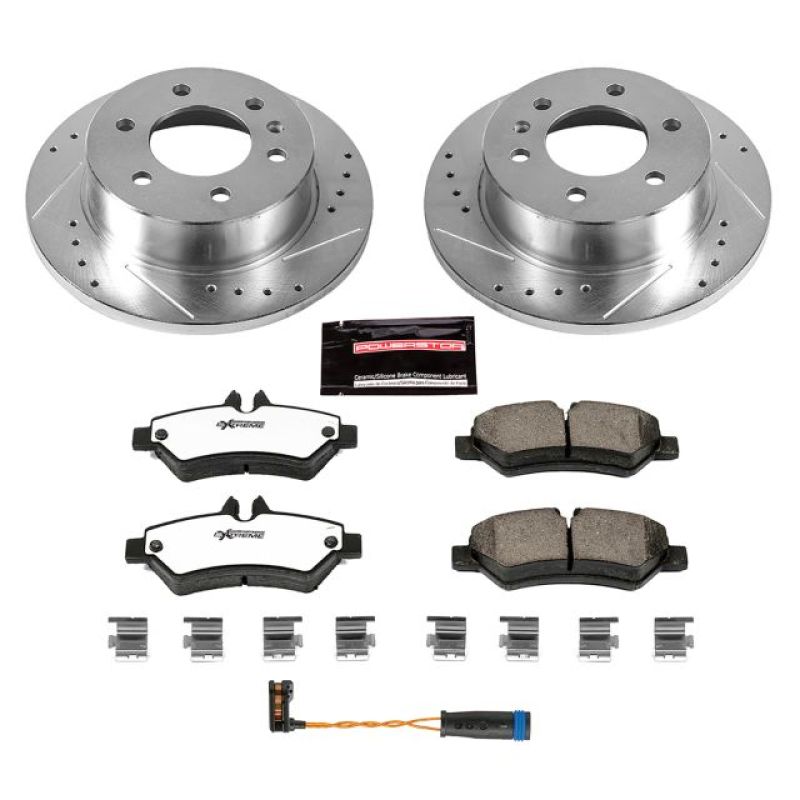 Power Stop 07-09 Dodge Sprinter 3500 Rear Z36 Truck & Tow Brake Kit PowerStop