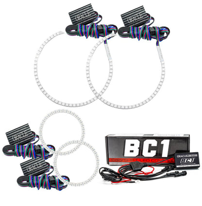 Oracle Mini Cooper Countryman 11-15 Halo Kit - ColorSHIFT w/ BC1 Controller ORACLE Lighting