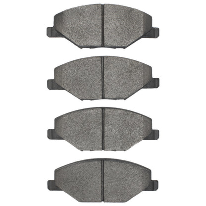 R1 Front Semi-Metallic Brake Pads 2014-2018 Volkswagen Polo (Mexico) & More - 2311-1776-00