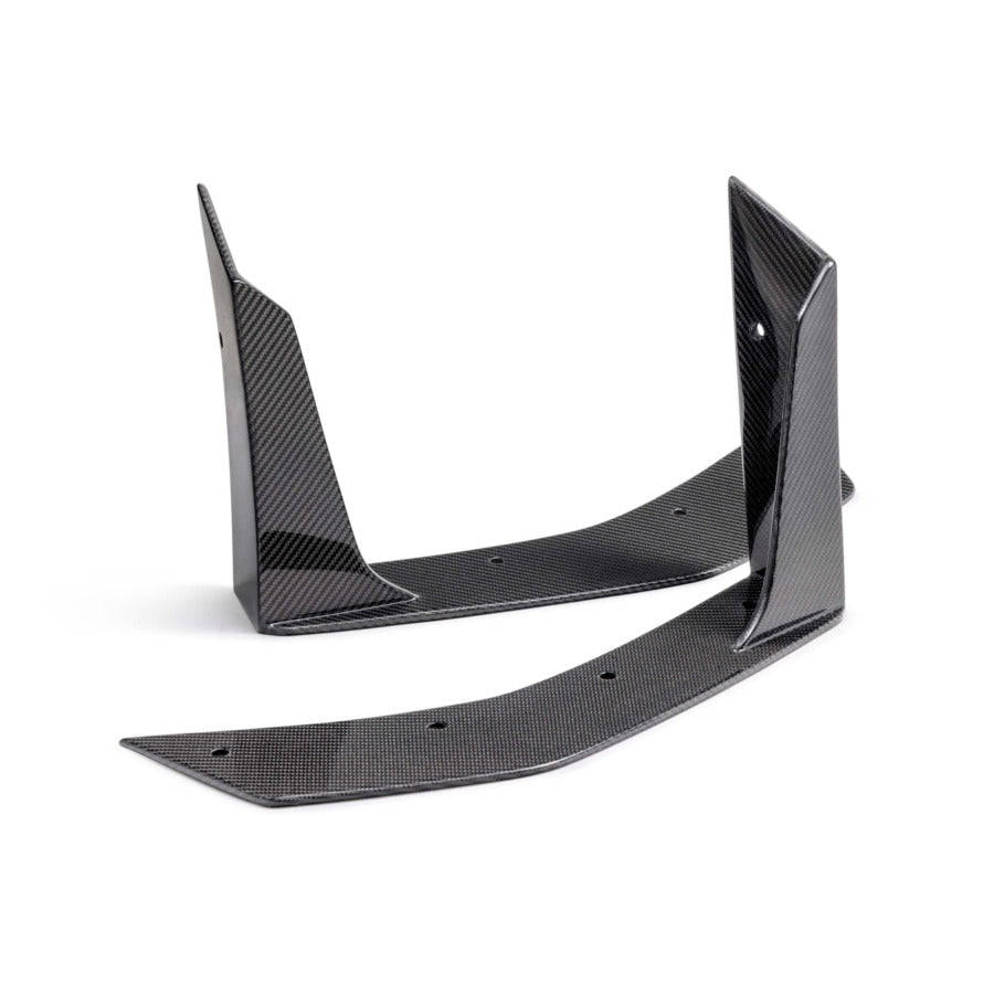 Anderson Composites 2024 Ford Mustang Type-GT5 Carbon Fiber Front Splitter Wickers
