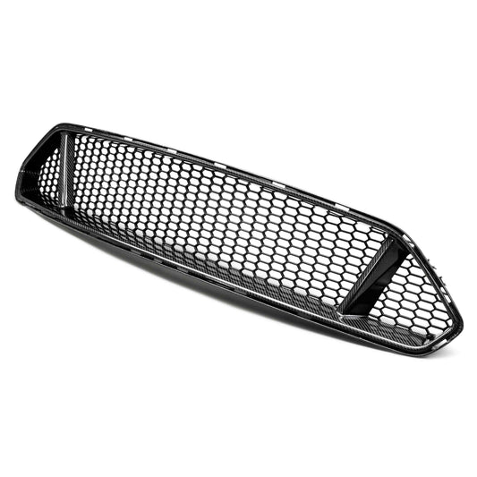 Anderson Composites 2024 Ford Mustang GT Carbon Fiber Front Bumper Inserts