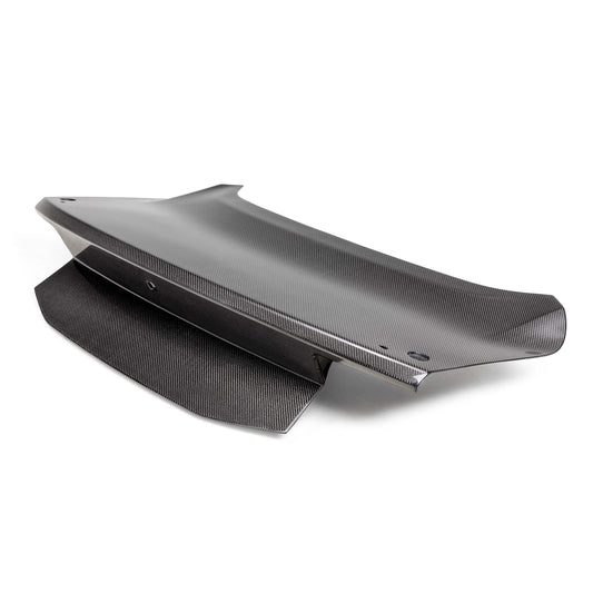 Anderson Composites 2024 Ford Mustang Type-AC Carbon Fiber Rear Spoiler Module W/ Spoiler Holes