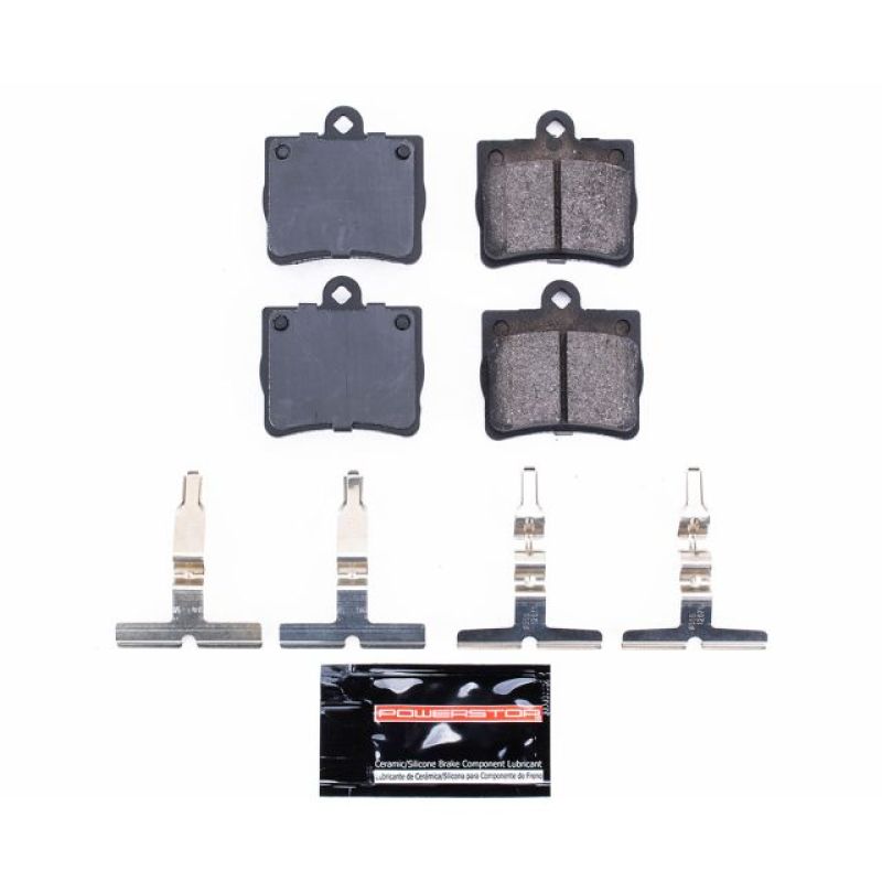 Power Stop 97-98 Mercedes-Benz C230 Rear Z23 Evolution Sport Brake Pads w/Hardware PowerStop