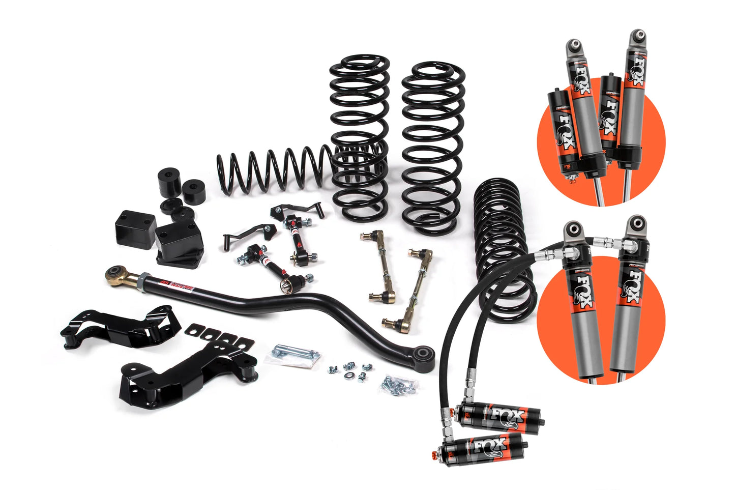JKS 20-21 Jeep JL J-Kontrol 2.5in 4Dr w/Fox 2.0 Performance Series Shocks - DIESEL