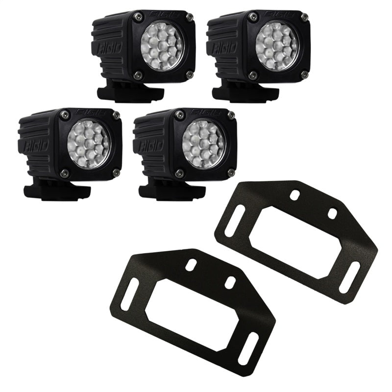 Rigid Industries 2021 Bronco Sport Overland Roof Rack Ignite Pod Light Mount Kit