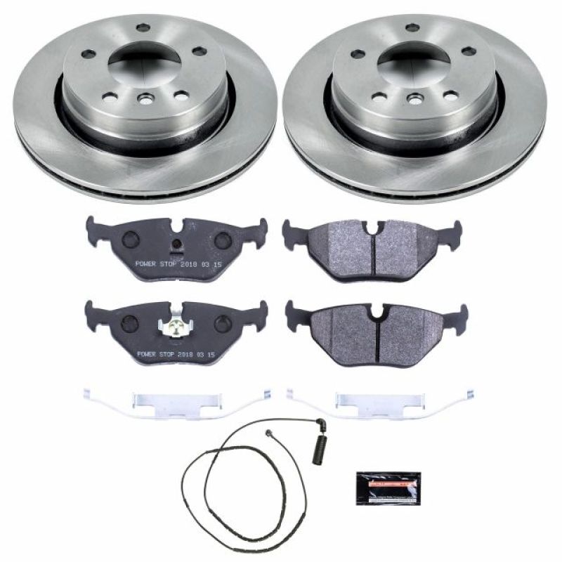 Power Stop 2000 BMW 323Ci Rear Track Day SPEC Brake Kit PowerStop