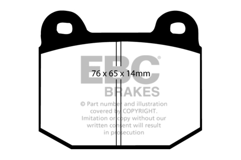 EBC GreenStuff Rear Brake Pads - DP21537