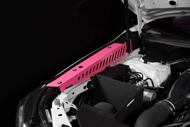 Perrin 22-23 Subaru WRX Fender Shroud Set - Hyper Pink Perrin Performance