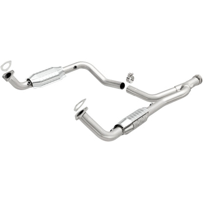 MagnaFlow Conv DF 95-99 Range Rover 4.0/4.6L GEMS Y-Pipe Assembly *NOT FOR SALE IN CALIFORNIA* Magnaflow