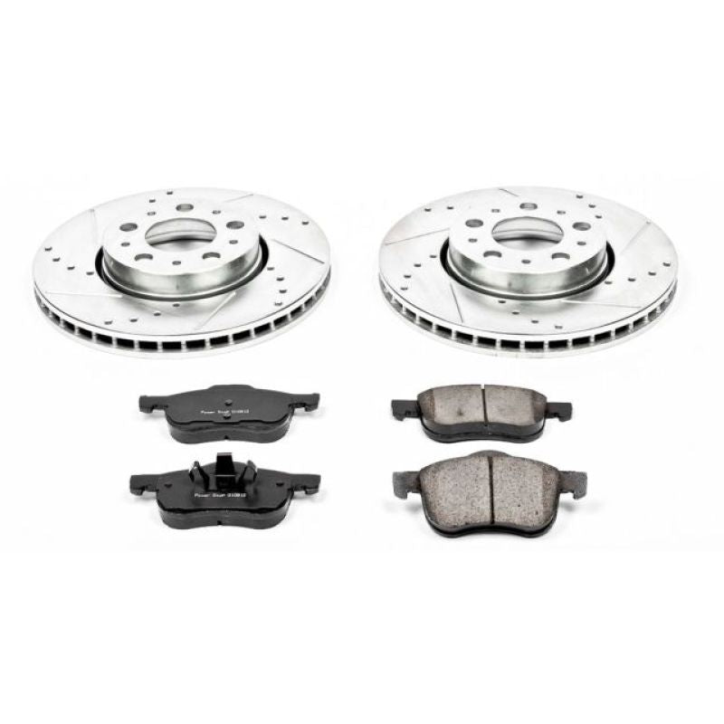 Power Stop 01-07 Volvo S60 Front Z23 Evolution Sport Brake Kit PowerStop