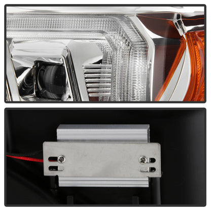 Spyder 16-20 Toyota Tacoma Halogen Model Only High-Power LED Headlights - Chrome PRO-YD-TT16HALAP-C SPYDER