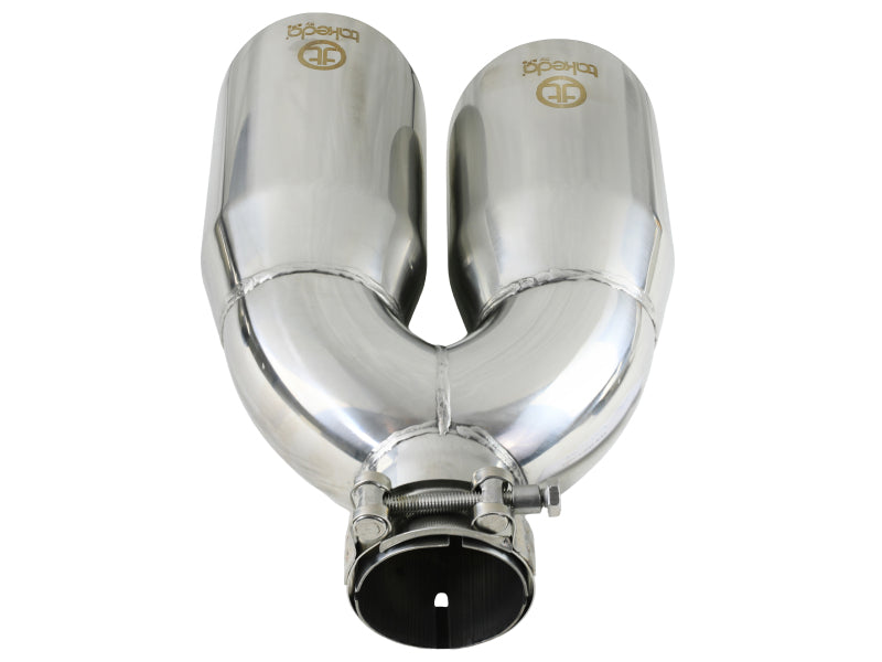 aFe Takeda 2-1/2" 304 Stainless Steel Exhaust Tip - 49T25484-P122