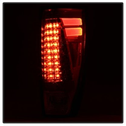 Spyder Chevy Avalanche 02-06 LED Tail Lights Chrome ALT-YD-CAV02-LED-C SPYDER
