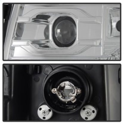 Spyder Chevy Silverado 1500 07-13 V2 Projector Headlights - LED DRL - Chrome PRO-YD-CS07V2-DRL-C SPYDER
