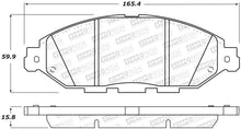 Load image into Gallery viewer, StopTech Premium Ceramic Front Brake Pads - 308.16490