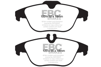EBC Ultimax2 Rear Brake Pads - UD1341 EBC