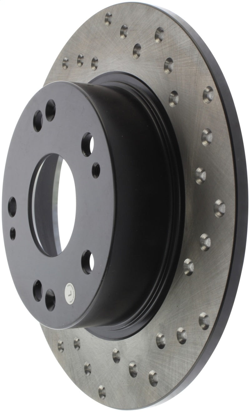 StopTech 04-08 Acura TSX / 03-07 Honda Accord Coupe/Sedan Drilled Rear Left Rotor Stoptech