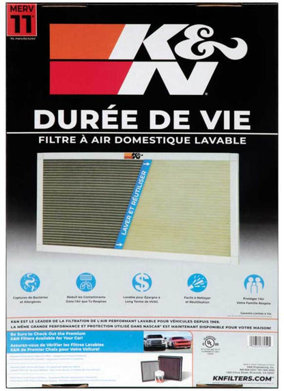 K&N HVAC Filter - 14 x 20 x 1 K&N Engineering