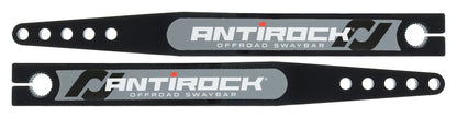 RockJock Antirock Fabricated Steel Sway Bar Arms 18in Long 16.195in C-C 5 Holes w/ Stickers Pair RockJock