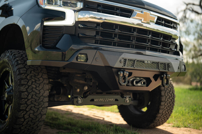 DV8 Offroad 2022+ Chevrolet Silverado 1500 Offroad Spec Series Front Bumper w/ Winch