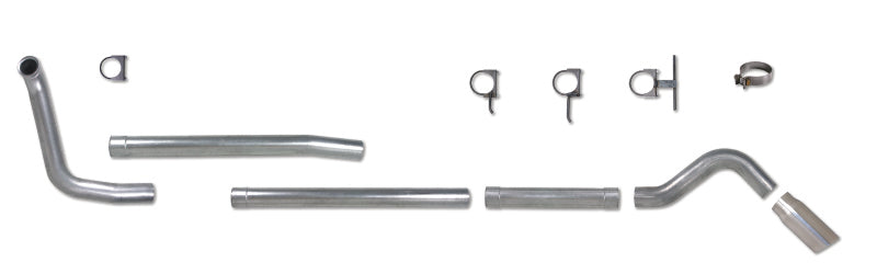 Diamond Eye Performance Turbo-Back Exhaust, 4-Inch Aluminized Steel, 2000-2003.5 Ford F-250/F-350 - K4319A-TDRP