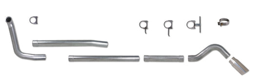 Diamond Eye Performance Turbo-Back Exhaust, 4-Inch Aluminized Steel, 2000-2003.5 Ford F-250/F-350 - K4319A-TDRP