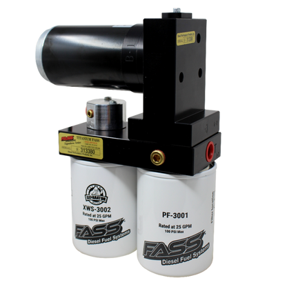 FASS Universal 140gph/45psi Titanium Signature Series Fuel Air Separation System TS 140G