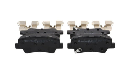 Brembo OE 2017 Hyundai Elantra/18-22 Ioniq/18-19 Sonata/16-17 Veloster Low-Met Brake Pad - Rear