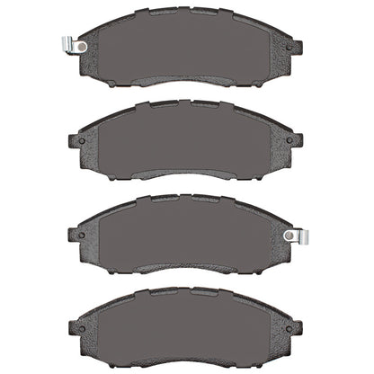 R1 00-24 Nissan Frontier Front Semi Met Brake Pads