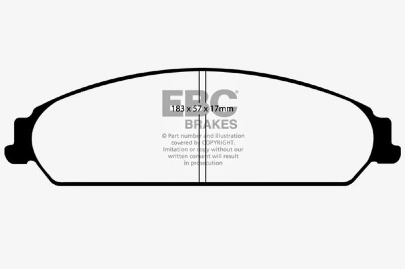 EBC GreenStuff Front Brake Pads - DP21724