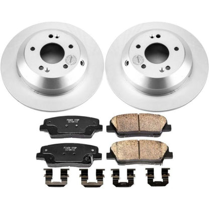 Power Stop 15-19 Kia Sorento Rear Z17 Evolution Geomet Coated Brake Kit PowerStop