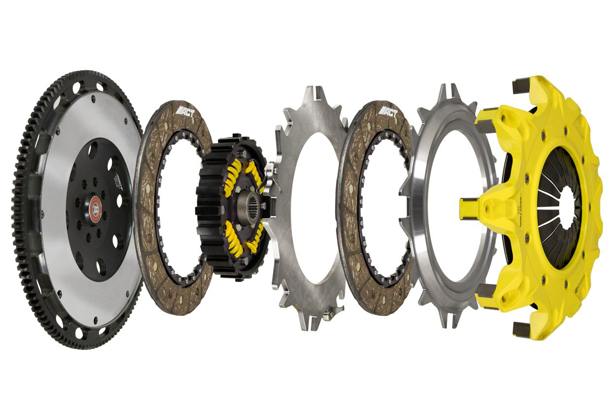 ACT T1SS-S01 Mod-Twin 225 HD sprung street twin disc clutch kit for Subaru WRX