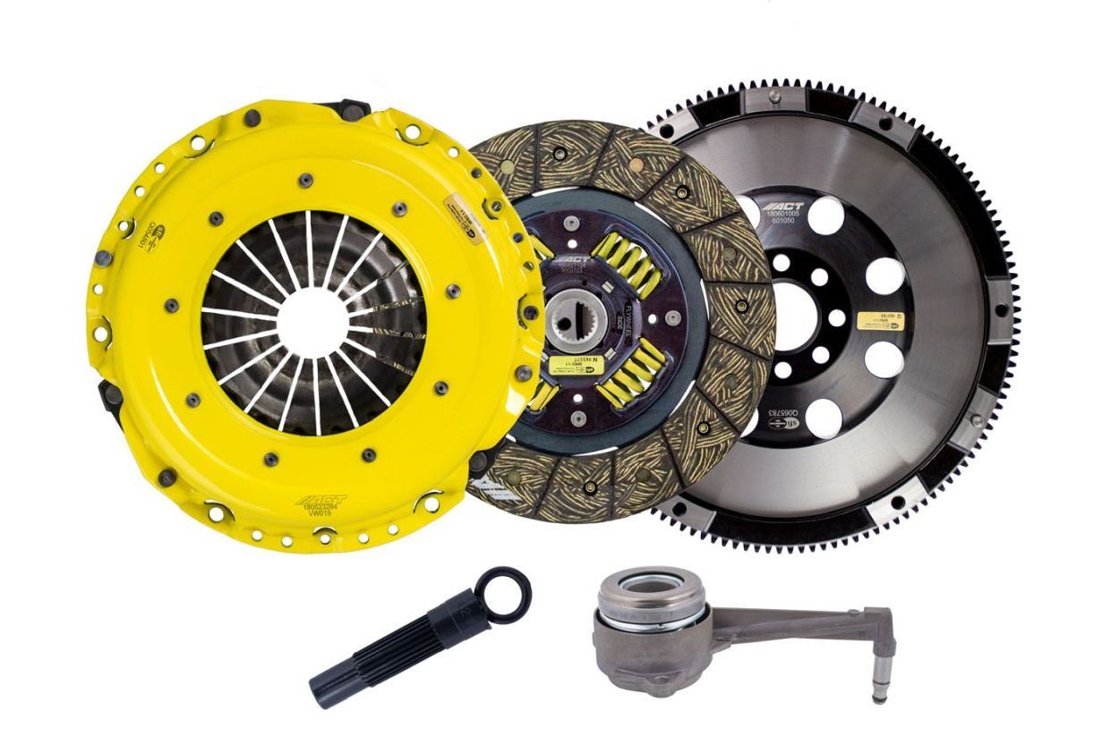 ACT VW9-HDSS heavy duty performance street sprung clutch kit with Streetlite flywheel for Volkswagen GTI and Golf R