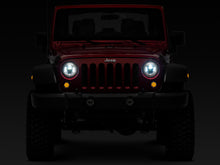 Load image into Gallery viewer, Raxiom 97-18 Jeep Wrangler TJ/JK Axial Series LED Daymaker Headlights- Chrome Housing (Clear Lens)