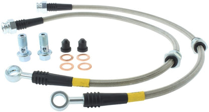 StopTech 14-16 Mazda 6 Stainless Steel Front Brake Lines Stoptech