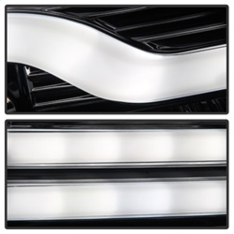 Spyder Chevy Silverado 1500 07-13 Version 3 Projector Headlights - Smoke PRO-YD-CS07V3-LBDRL-SM SPYDER